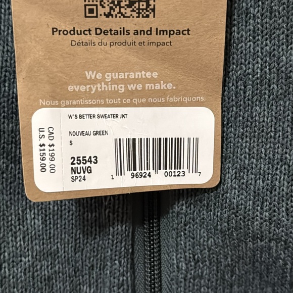 Patagonia Women's Better Sweater Fleece Jacket S - Picture 3 of 3